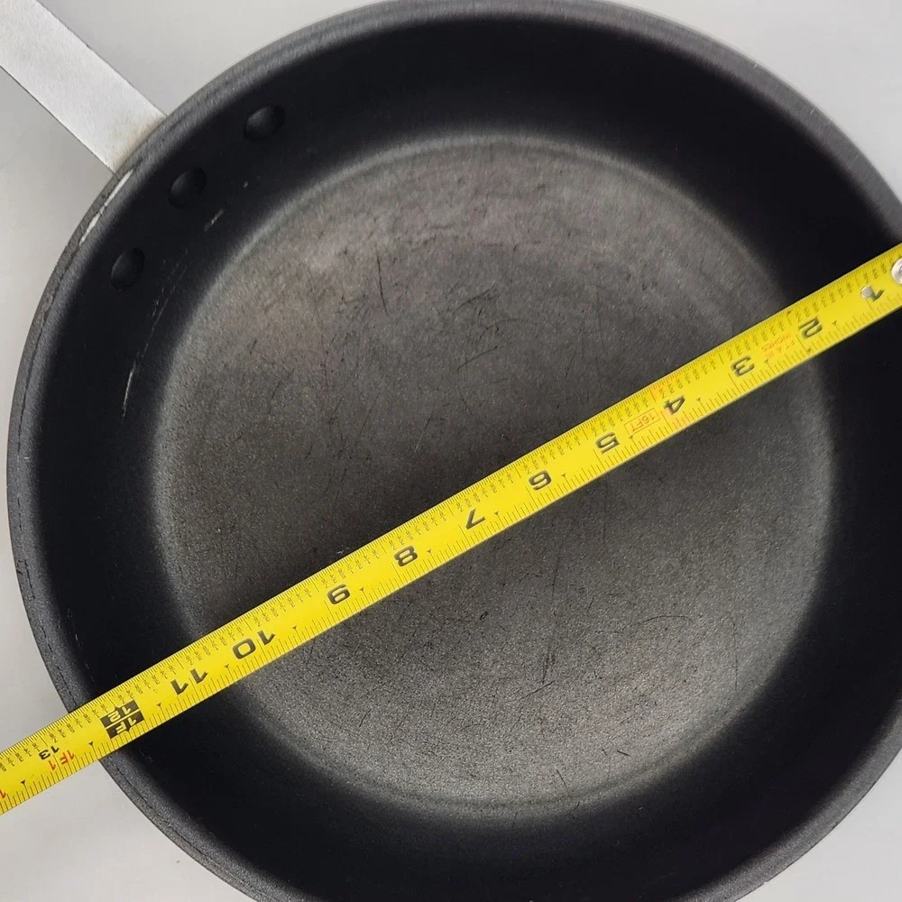 PRO-HG Cookware Fry Pan 12.5 Inch Commercial Grade Nonstick Heavy Gauge USA Made